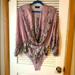 Zara one piece button sleeve shirt.